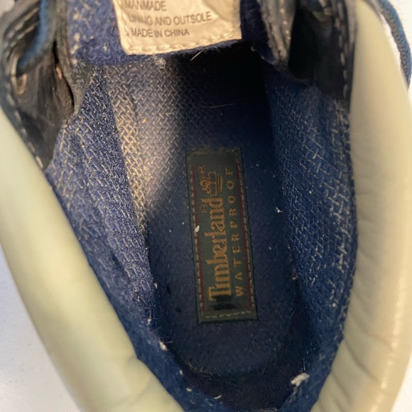 Timberland women’s Nellie double navy Nubuck leather medium‎ boots waterproof 7 - Picture 7 of 10